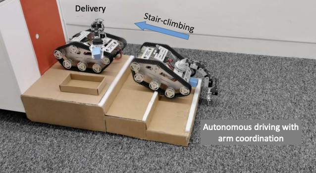 Learning Autonomous Mobility Using Real Demonstration Data